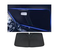 AALXF Vehicle Windscreen Sunshade for Peugeot 108 (2014-2021), Auto Front Glass Heat Reflector, Foldable Interior Dash Protector, UV Blocking Cabin Cooling Shield