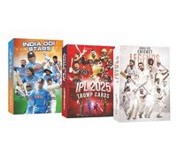 Aamango Indian Cricket Collection (Indian Test Legends + Indian ODI Stars + IPL 2025)
