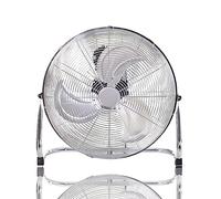 AAMEN 16-inch Electric Floor Fan, Electric Portable Cooling Fan, 3 Speed Settings with Tilting Feature, Free Standing