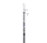 AAMEN 2.6m Telescopic Pole Adjustable Washing Line Prop, Heavy Duty Extendable Pole Washing Line Prop, Heavy Metal Clothes Line, Washing Line Pole Extends from 1.25 to 2.6m (Gray)