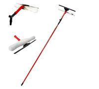 AAMEN 3.5M Telescopic Conservatory Window Cleaning Kit, Window Cleaning Equipment, Glass Cleaner, Window Squeegee, Cleaning Brush Tool Kit, Telescopic Window Cleaner Extension Pole