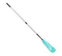 AAMEN Extendable Duster on a Stick - Telescopic Cleaning Brush for Blinds, Ceiling Fans, Car & Windows - Long Handled Damp Feather Duster for Home & Office
