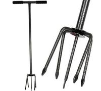 Aamen Long Handled Garden Claw Cultivator Grip Handles Weeding Tool