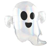 AAMERA Halloween Ghost Foil Balloon Silver Home Decoration Gift Decor Halloween Party