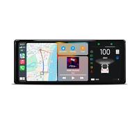 AAMHHM Head Up Display for Tesla Model Y 2019-2024 & Model 3 2017-2023 with Wireless/Wired Carplay Android Auto Bluetooth Synchronous Data Shows The Battery, Mileage, Speed(10 inch)