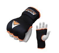 Aamron Gel Boxing Hand Wraps Inner Gloves, Quick 100cm Long Wrist Straps, Padded Fist Hand Protection, Muay Thai MMA Martial Arts Punching Speed Bag Training Bandages, Under Mitts Handwraps
