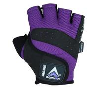 Aamron® W1A GEL Weight Lifting Gloves Body Building Gym Cycling Training Womens (Purple, L)