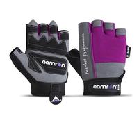 Aamron ® W2B GEL Weight Lifting Gloves Body Building Gym Cycling Training Womens (Purple, Medium)