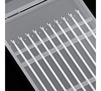 AAnoutuo ESD Plastic Rod Lens Cleaning Swab, YSC-004, 2.5MM-10Packs, Anti-static, High Viscosity, Non-toxic, For Electronics, Optical Lenses, Semiconductors
