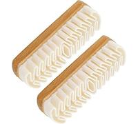 AAOCLO 2pcs Suede Brush Nubuck Cleaner Brush,Natural Raw Rubber Brush, Cleaning Scrubber Brush For Suede Nubuck Material Shoes/Boots/Bags Scrubber Cleaner