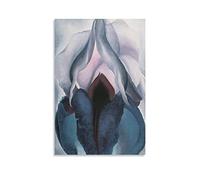 AAOTE Black Iris - by Georgia O'Keeffe Painting Art Posters Canvas Art Poster And Wall Art Picture Print Modern Family Decor Posters 16x24inch(40x60cm)