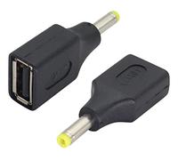 AAOTOKK(2-Pack USB to DC 4.0×1.7mm Power Adapter 5 Volt USB 2.0 A Female to DC 4.0×1.7mm Male Jack DC 5V Barrel Power Plug Charger Cord Connector for 5 V DC or USB Charging Device(F/4.0×1.7mm)