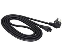 AAOTOKK 90-Degree AU to C5 Power Cord AU Australia/New Zealand/China 3-Pin Male Plug to IEC-320 C5 Plum Blossom tail Female Head Cable for Laptop Adapters,Desktop Chargers for Printers(1.8M/5.9FT)