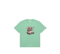 AAPE BY *A BATHING APE® cartoon graphic T-shirt - Green S-M-L-XL