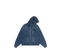 AAPE BY *A BATHING APE® star-appliqué zip-up hoodie - Blue S-M-L-XL