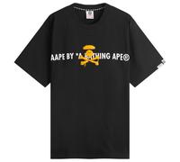 AAPE Graffiti Neon Puff T-Shirt Black