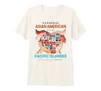 AAPI Asian American and Pacific Islander Heritage Month 2024 Premium T-Shirt