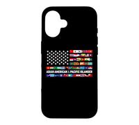 AAPI Asian American and Pacific Islander USA Flag Case for iPhone 16