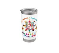 AAPI Asian American Pacific Islander Heritage Month for Kids Stainless Steel Insulated Tumbler