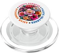 AAPI Asian American Pacific Islander Month Heritage Vintage PopSockets PopGrip for MagSafe
