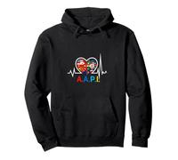 AAPI Heart Asian American Heritage Month Flags Men Women Pullover Hoodie