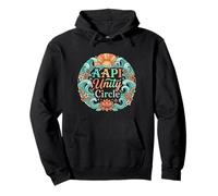 AAPI Unity Circle Cultural Ocean Art Pullover Hoodie