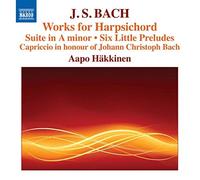 AAPO HAKKINEN - BACH WORKS FOR HARPSICHORD - CD - H4z