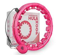 AAPOD hula hoop with weight ball - 24 detachable knots/links, weighted hula hoop for adults, hula hoop kids fitness equipment , ideal weight loss gym equipment gymnastics equipment for home girls