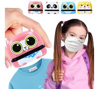 AAQ Personalised Name Stamp for Clothes Kids - Waterproof & Washable Clothing Labels Stamps for School Uniforms Fade-Resistant Ink - Back to School Gifts for Kids Parents Teachers (Stamp)