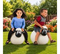 Aardman Animations Shaun The Sheep Large Inflatable Woolly Hopper in White Aardman Animations White
