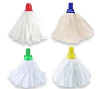 Aardvark Janitorial Supplies Exel Standard Big Mop, One of Each Colour, psgn1210p