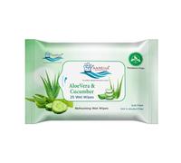 AAREHA COTTON TISSUE-Face Wipe,Cotton Facial Tissue With Vitamin E OiL | Reusable & Biodegradable,Soft Fabric, Chemical Free| Wipes For Men & Women Oily Skin REFRESHING WET WIPES (ALOEVERA & CUCUMBER)