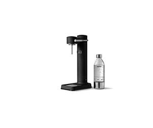 Aarke Carbonator 3 Premium Sparkling Water Maker Matte Black Finish | Stainless Steel, Cordless Soda Maker for Home, Carbonated Water Machine, BPA-free PET Bottle Included
