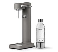 Aarke Carbonator 3 Premium Sparkling Water Maker Matte Grey Finish | Stainless Steel, Cordless Soda Maker for Home, Carbonated Water Machine, BPA-free PET Bottle Included