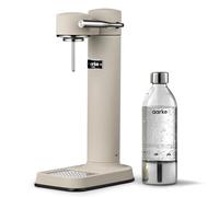 Aarke Carbonator 3 Premium Sparkling Water Maker Special Edition Sand | Stainless Steel, Cordless Soda Maker for Home, Carbonated Water Machine, BPA-free PET Bottle Included