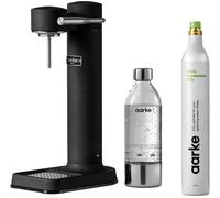 AARKE Carbonator 3 Sparkling Water Maker & CO2 Gas Cylinder - Matt Black, Black