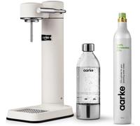 AARKE Carbonator 3 Sparkling Water Maker & CO2 Gas Cylinder - Matt White, White