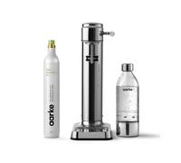 Aarke Carbonator 3 with CO2 Gas Cylinder - Stainless Steel