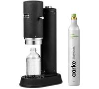 AARKE Carbonator Pro Sparkling Water Maker & CO2 Gas Cylinder - Black, Black