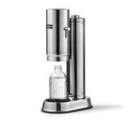 Aarke Carbonator Pro, Sparkling Water Maker with 800ml Glass Bottle, Steel Finish