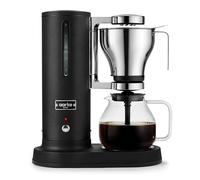 aarke Coffee Maker - Electric Drip Filter Coffee Brewer, Matte Black, Glass Carafe, Smart Hot Plate, 10 Cup Capacity, 1.25L