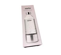 aarke PET Bottle for Sparkling Water Maker Carbonator 3, BPA free with Details in Steel, 0.8 Litres