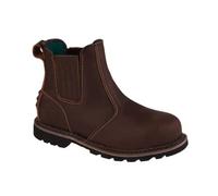 AARMA, A22-Ranger Safety Boots, Water Resistant, Shock Absorbing, Full Grain Leather Safety Dealer Boot (11, numeric_11)