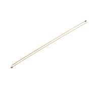 AARNAV Bamboo Knitting Needles - 2x35cm, 2.25mm, Single Pointed, Warm, Arthritic Hands, Bamboo Pins (2x2.25mm)