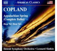 Aaron Copland Copland: Appalachian Spring (Complete Ballet)/Hea (CD) (US IMPORT)