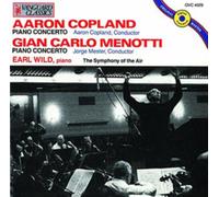 Aaron Copland: Piano Concerto/Gian Carlo Menotti: Piano Concerto