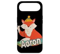 AARON - Cute Boy Name with cool Fox Case for iPhone Air