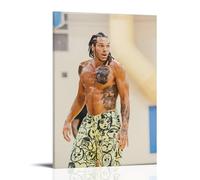 Aaron GordonWaterproof Posters Wall Art Posters Waterproof Home Printing Moisture-proof Easy to Install And Fade ResistantFrame-style20x30inch(50x75cm)