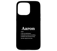 Aaron Is A Legend Dictionary Definition Funny Saying Case for iPhone 15 Pro Max