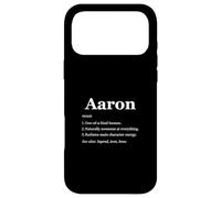 Aaron Is A Legend Dictionary Definition Funny Saying Case for iPhone 17 Pro Max